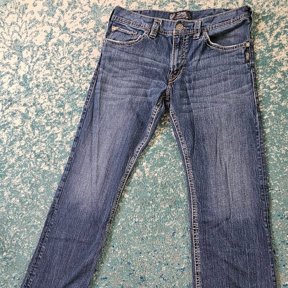 Silver Jeans Zac Relaxed Fit Jeans 36Wx34L